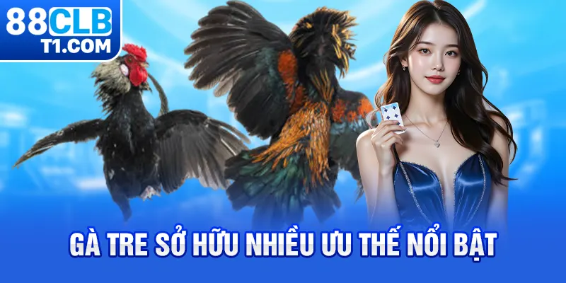 Gà tre sở hữu nhiều ưu thế nổi bật