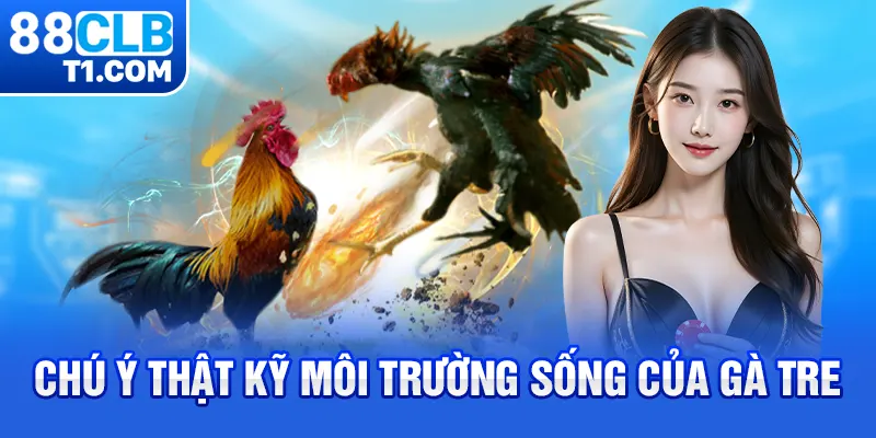 Chú ý thật kỹ môi trường sống của gà tre